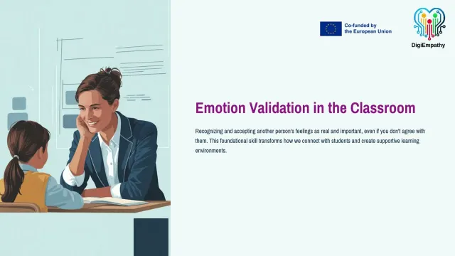 Emotion Validation in the Classroom — video lesson